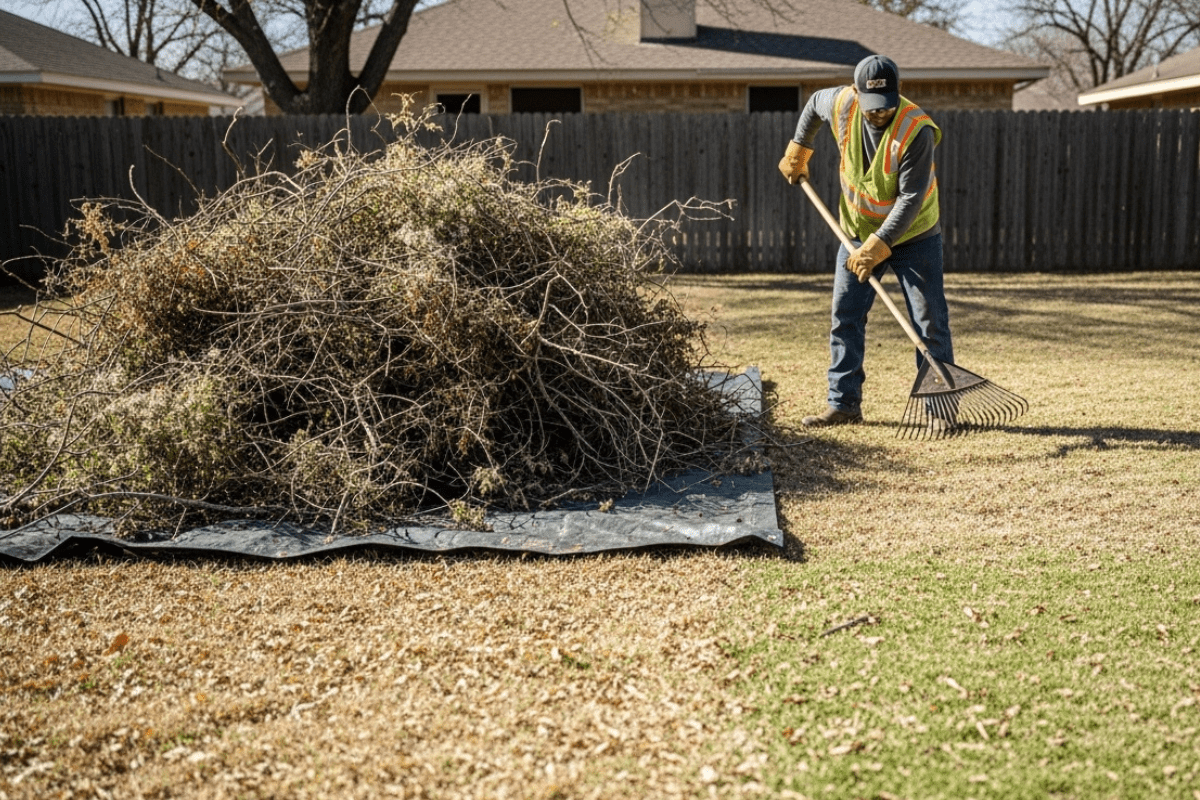 yard waste removal lubbock tx