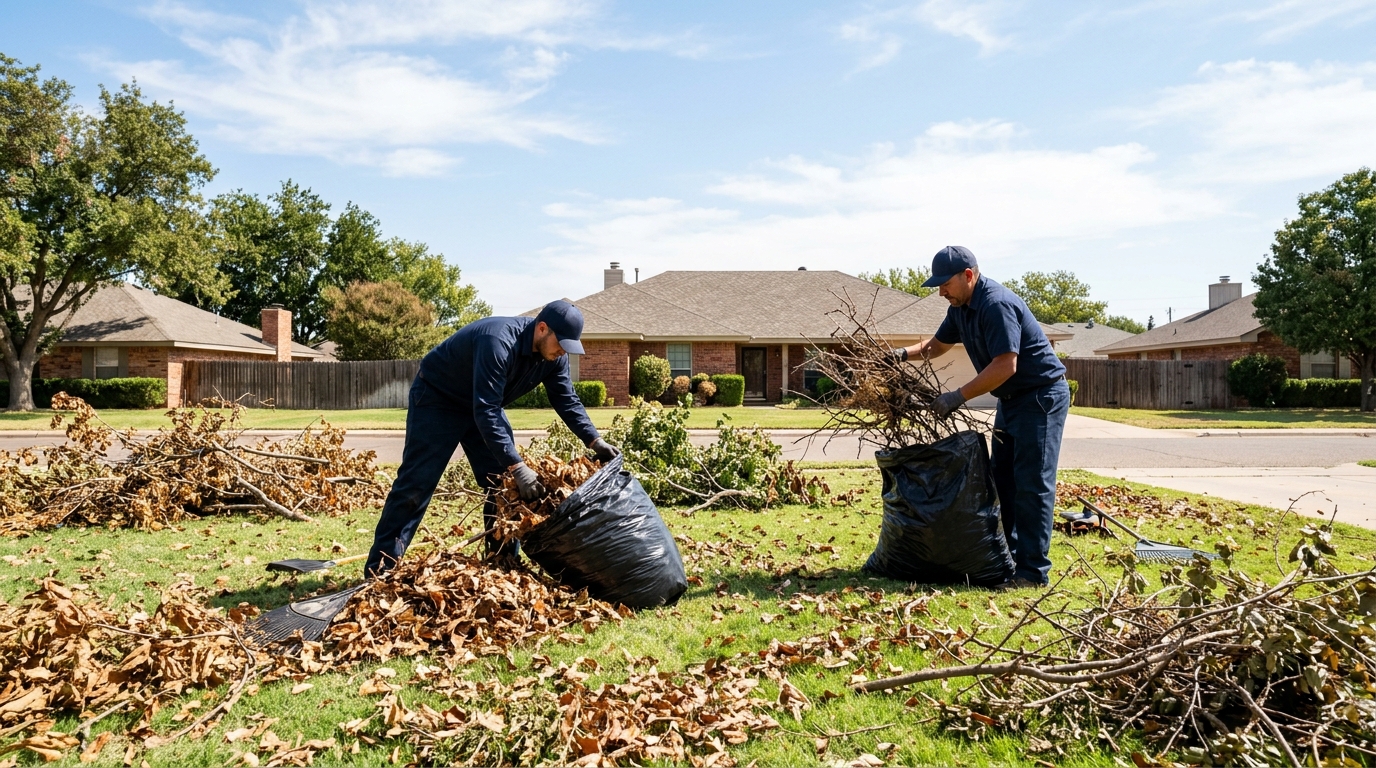 Yard Debris Removal Lubbock TX-Complete Cleanup Guide Free Quote