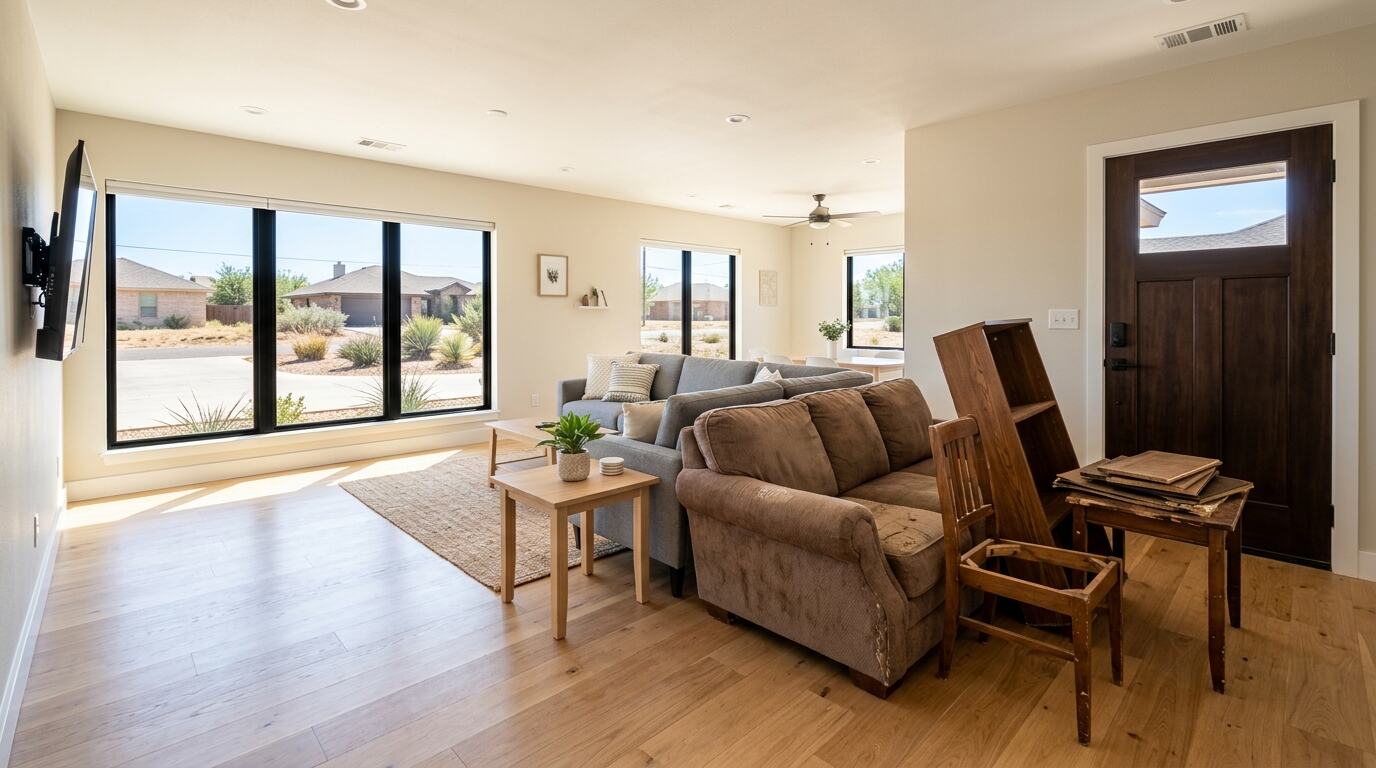 Airbnb & Vacation Rental Cleanout Lubbock TX-Fast Turnaround