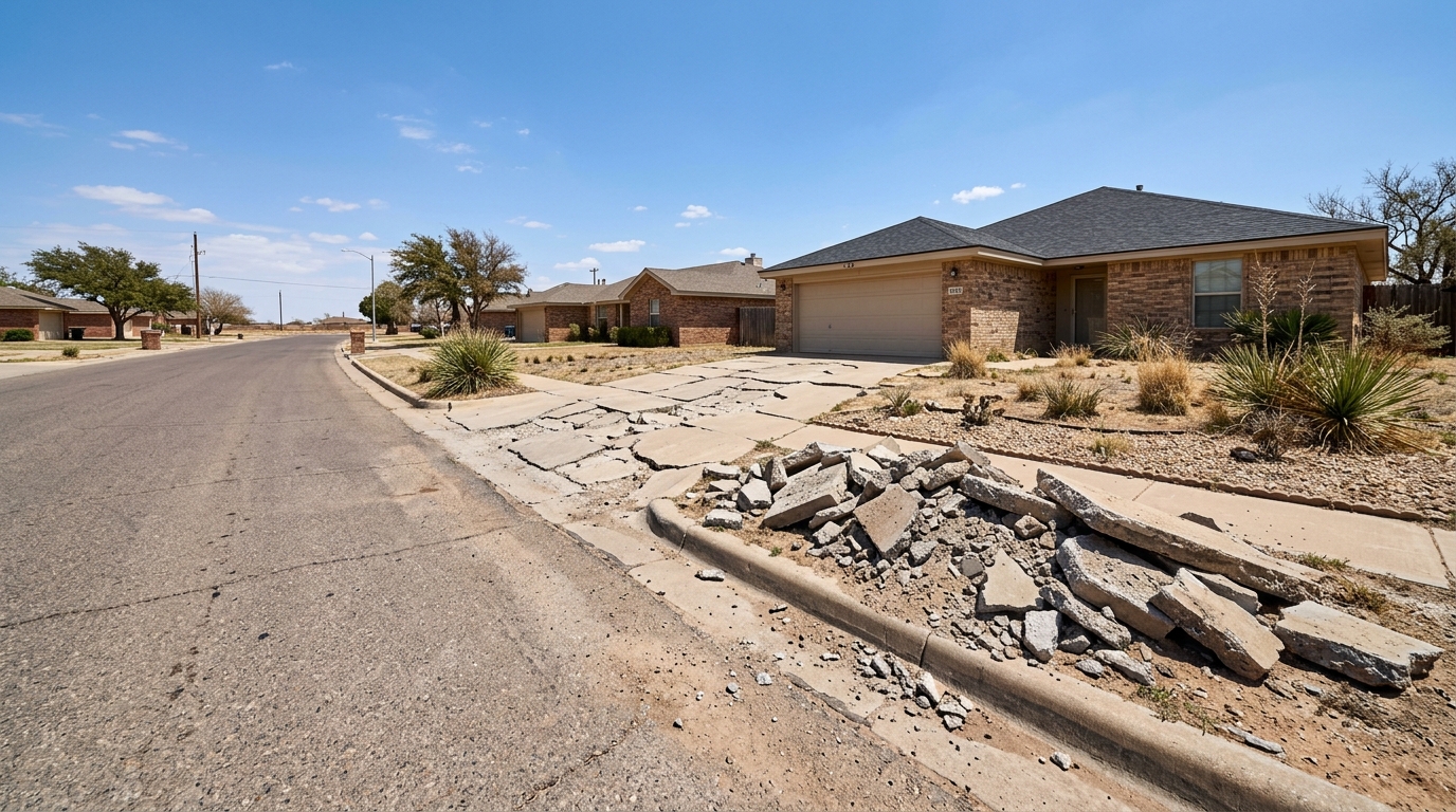 Concrete Removal Lubbock TX-Cost, Hauling & Disposal
