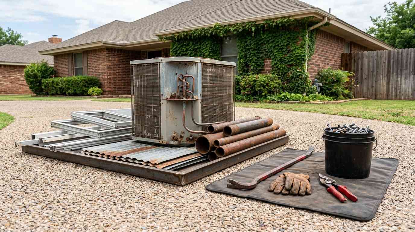 Scrap Metal Removal Lubbock TX-Free or Paid Pickup