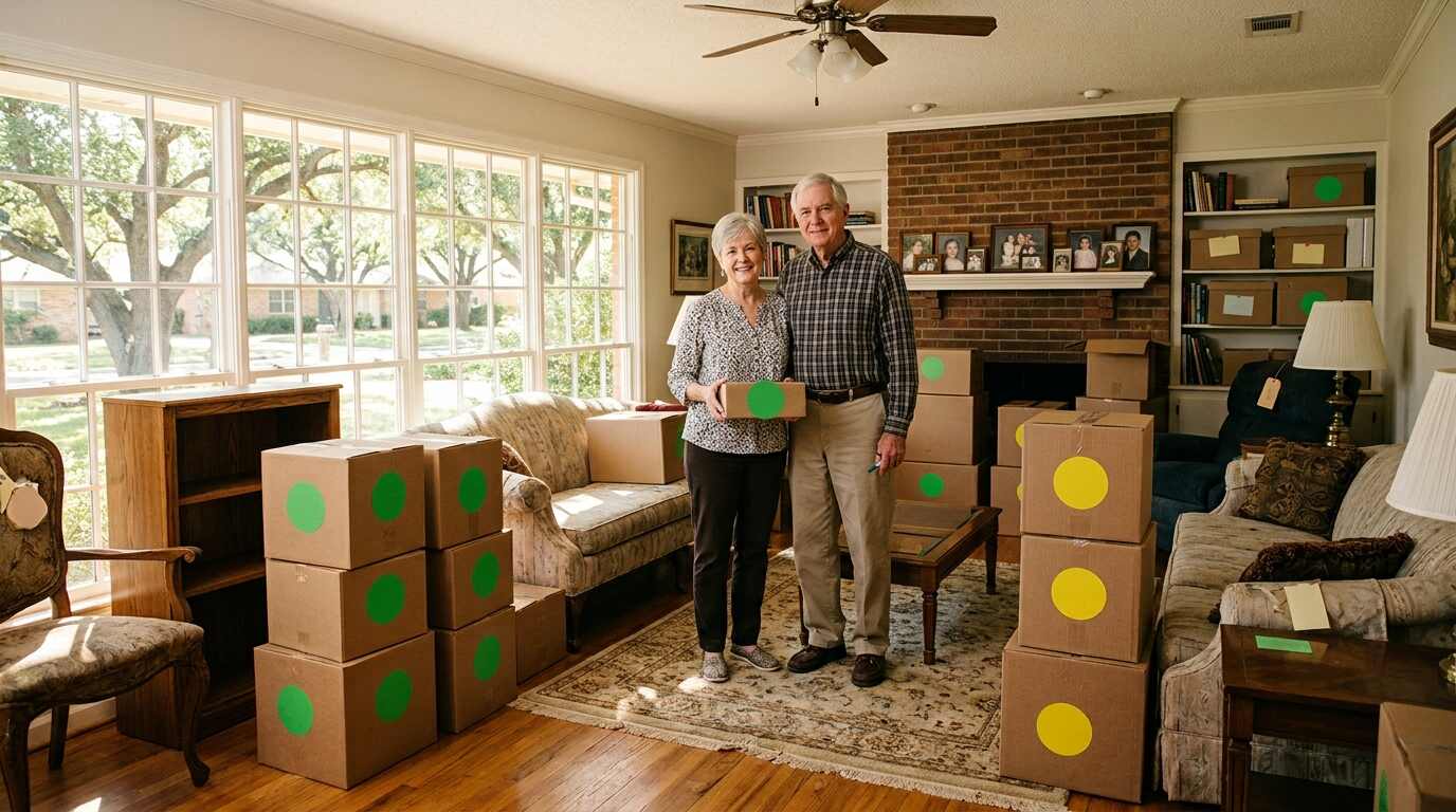 Senior Downsizing & Transition Junk Removal in Lubbock, TX