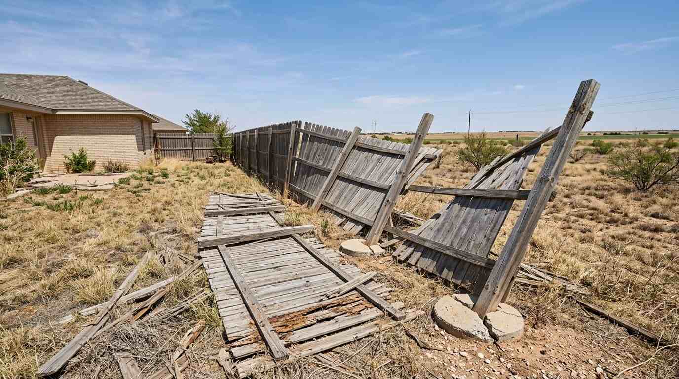 Fence Removal Lubbock TX-Cost by Material & Hauling