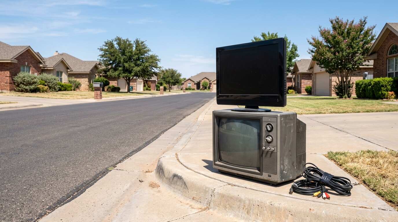 How to Dispose of a TV in Lubbock TX-Complete Guide