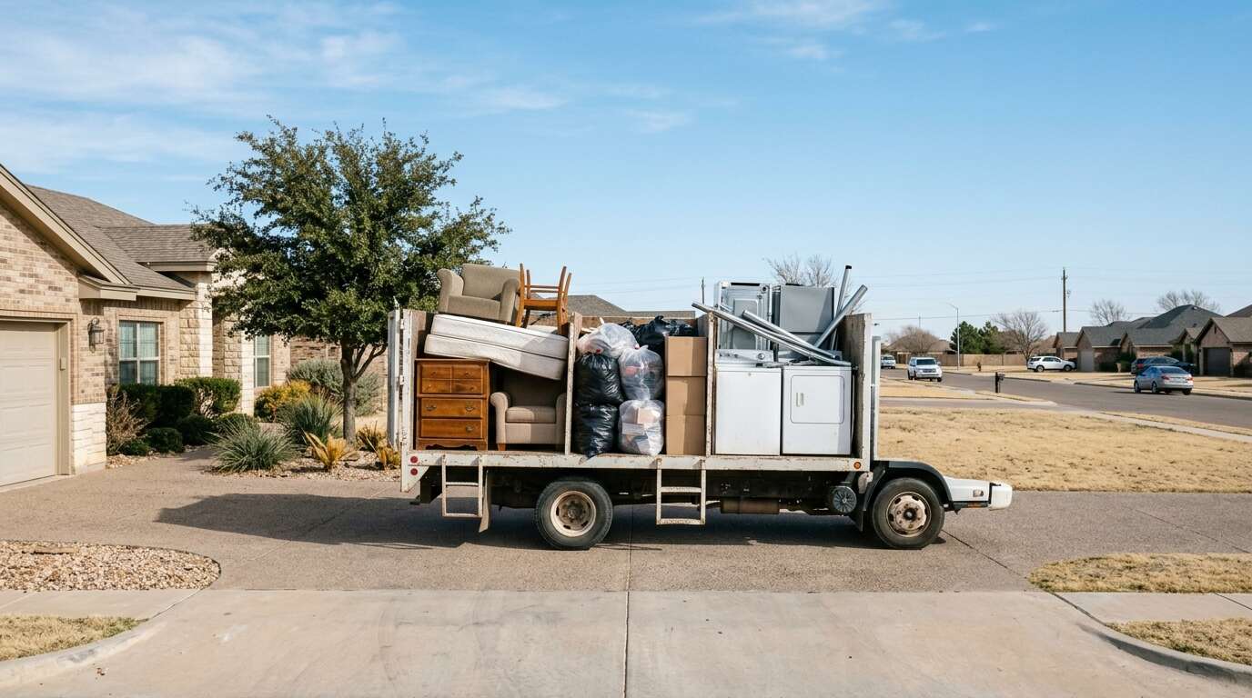 Where Does Junk Go After Pickup in Lubbock TX?